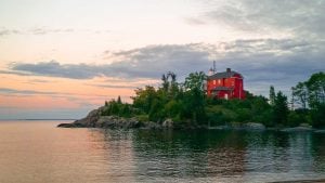 Panorama to illustrate dating in marquette