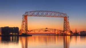 Panorama to illustrate dating in duluth