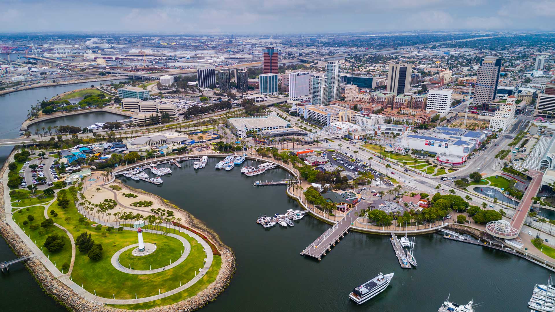 Panorama to illustrate dating in long beach