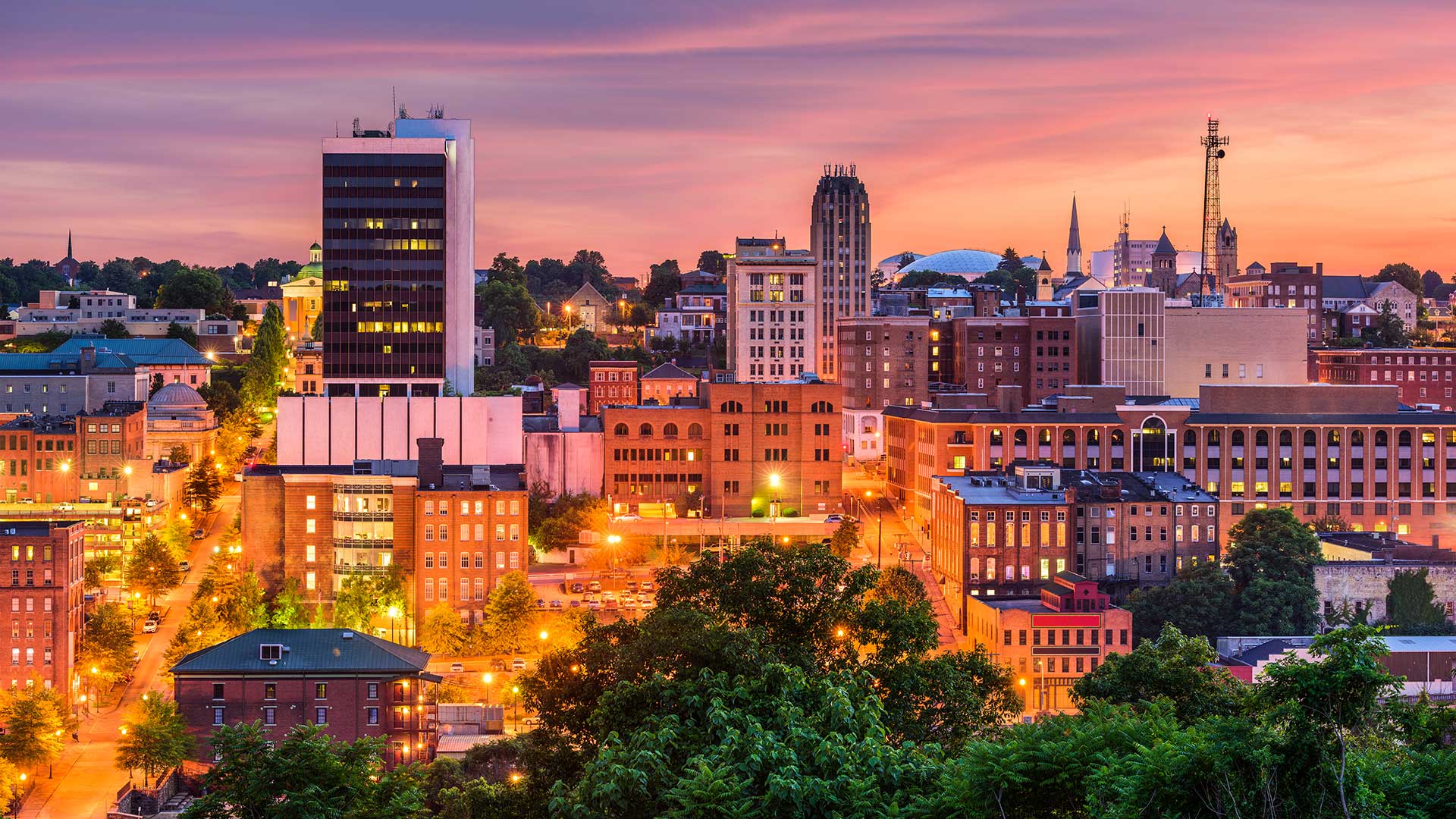 Panorama to illustrate dating in lynchburg