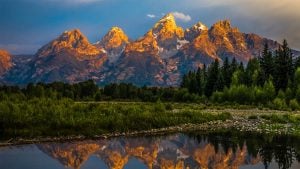 Panorama to illustrate dating in wyoming