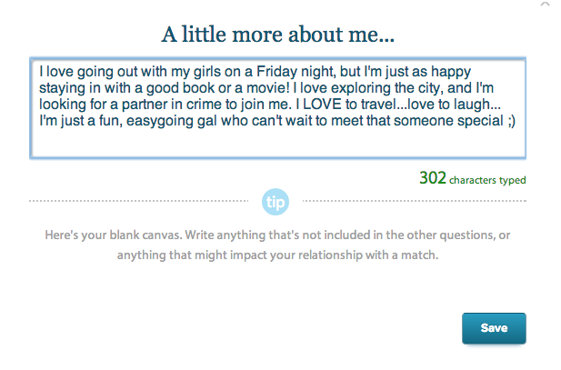 I love going out